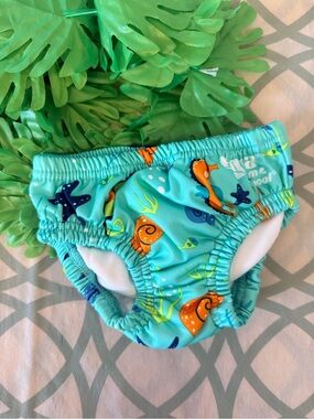 💫10/$25 • Aqua Swim School Ocean Print Swim Diaper